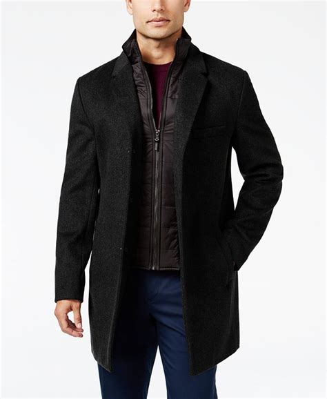 michael kors overcoats mens sale|michael kors men's winter jacket.